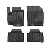 Tapis de Sol de Voiture pour Suzuki Vitara II 2015-2018 Pre-FL TPE Noir 4Pcs