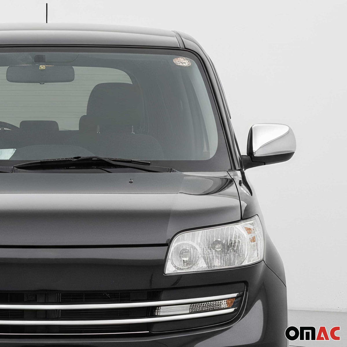 Coques de Rétroviseurs pour Daihatsu Terios 2006-2017 en Acier Chromé Argent