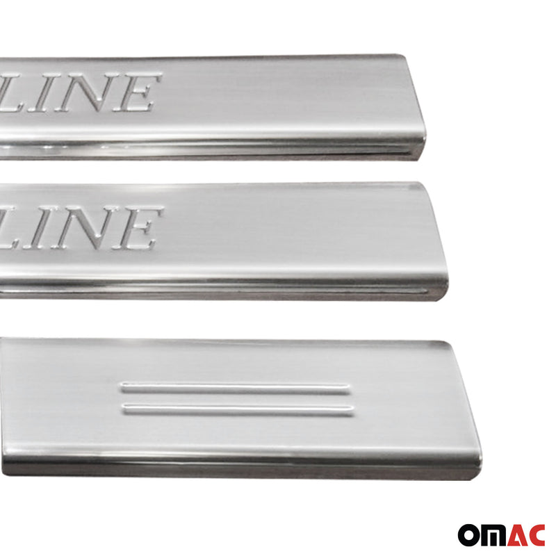 Couverture De Seuil De Porte Pour Range Rover Sport 2013-2025 Inox Chromé 4x