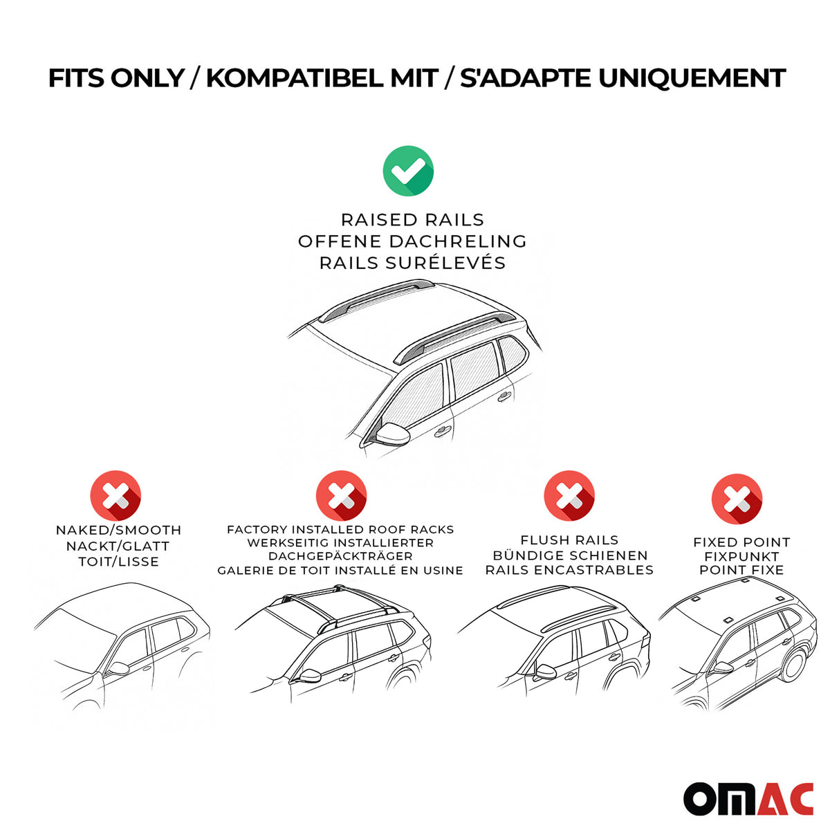 Menabo Barres de toit pour KGM Korando 2024-2026 Argenté Aluminium 2 Pièces
