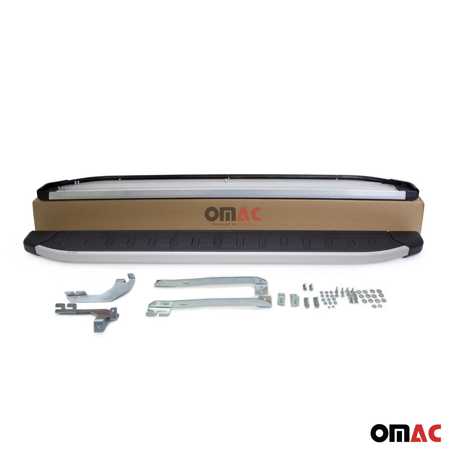 Marchepieds Latéraux pour Toyota Proace City 2019-2026 Van L2 Long 2 Pieces