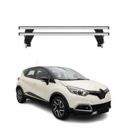 Menabo Barres de toit Transversales pour Renault Captur 2013-2017 Alu Gris ABE