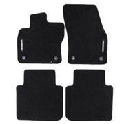 Tapis de Sol de Voiture pour Skoda Kodiaq I 2016-2024 Velours Imperméable 4Pcs