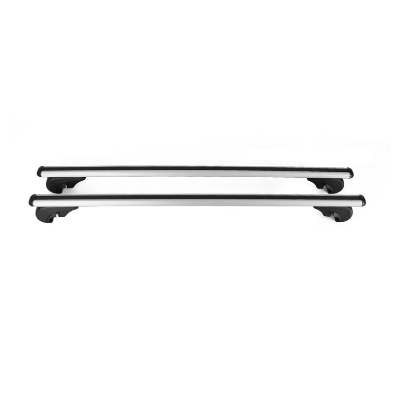 Barres de toit transversales pour Toyota Land Cruiser J250 2024 Alu Gris 2x