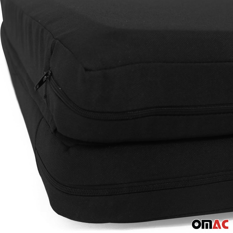 Matelas de Camping Pliable pour VW Transporter T5 2003-2015 en Polyster Noir