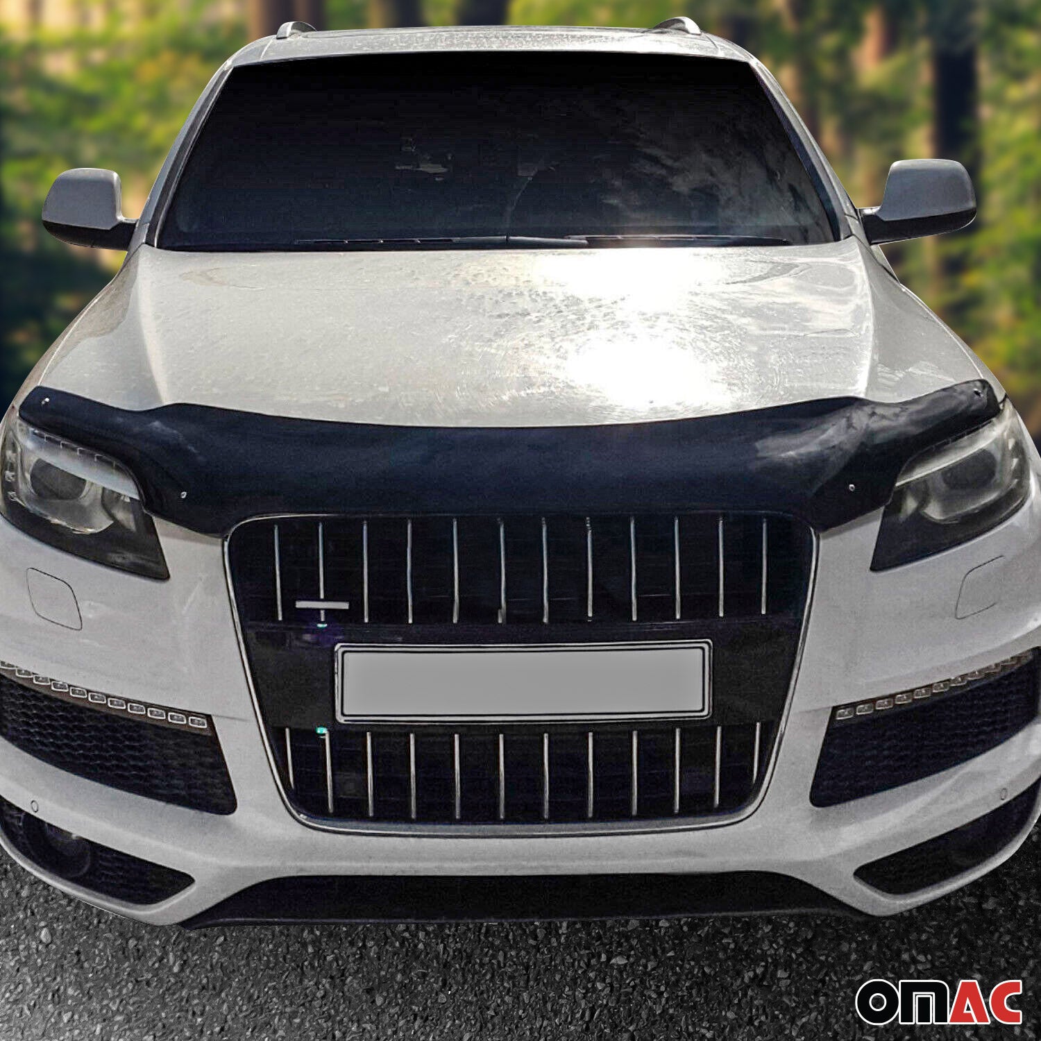 Deflecteurs d'air capot de voiture pour Protection pour Audi Q7 4LB 2006-2015