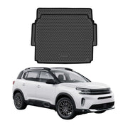 OMAC Tapis de coffre pour Citroen C5 Aircross 2022-2025 Facelift TPE Noir