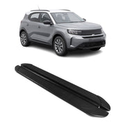 Marchepieds latéraux pédale pour Opel Frontera 2024-2026 2Pcs Aluminium Noir