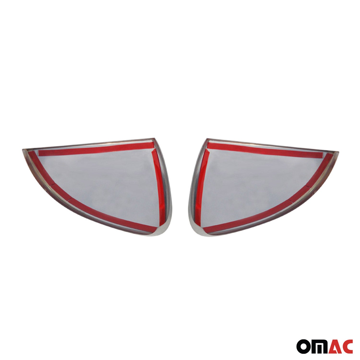 Coques de Rétroviseurs pour VW Touran 5T 2015-2026 en Acier Chromé Argent