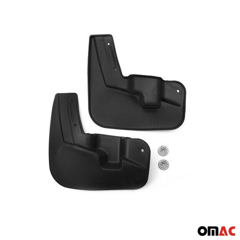 Bavettes Garde Boue pour Renault Captur 2016-2021 Avant et Arrière Noir 4Pcs