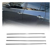 Garniture de Fenêtre pour Toyota RAV4 2006-2012 Acier Inox 4Pcs