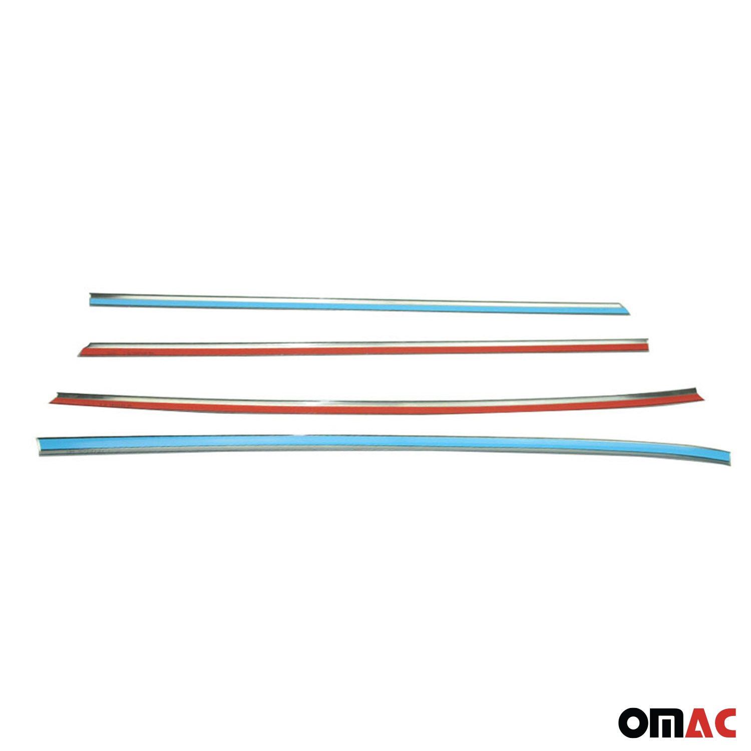 Garniture de Fenêtre pour Peugeot 301 Berline 2012-2026 Acier Inox 6Pcs