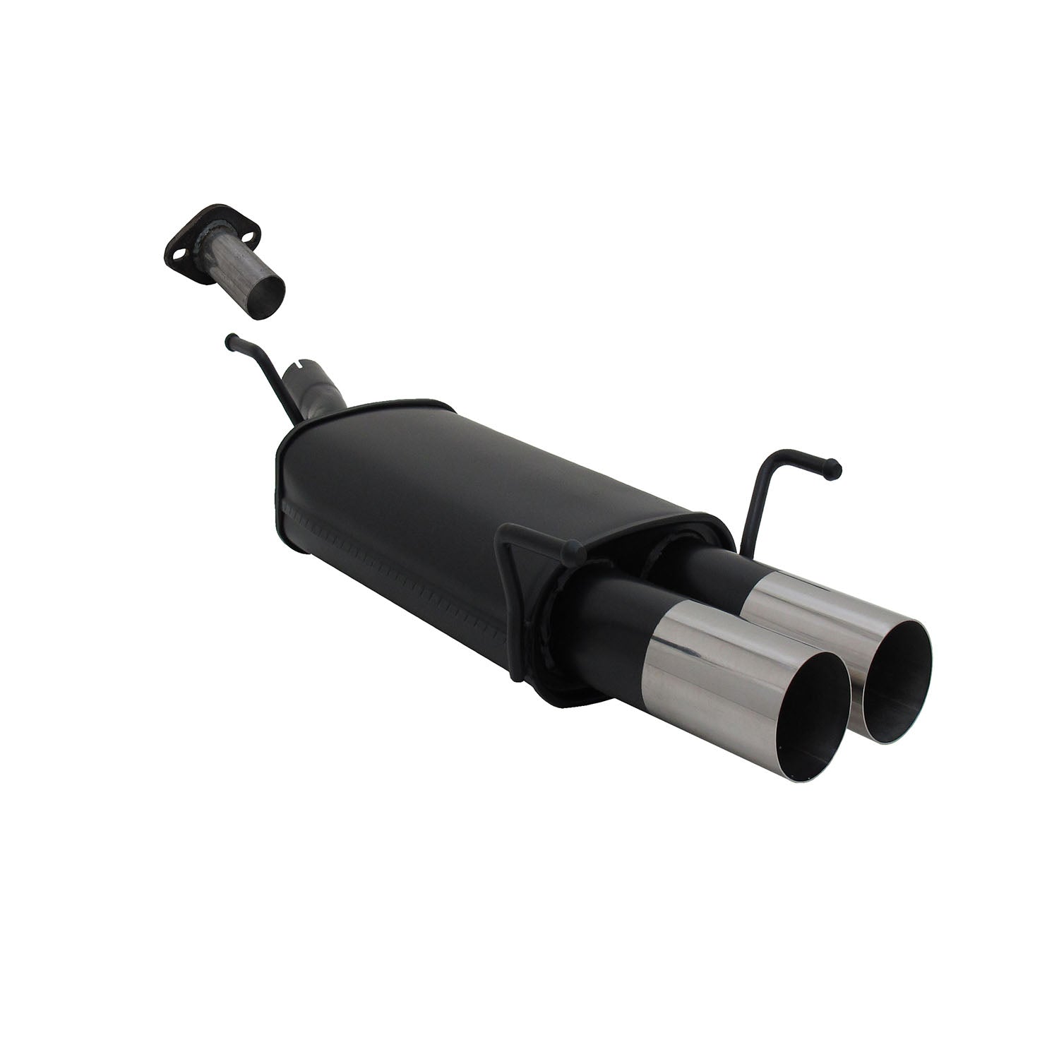 Échappement arrière sport Novus pour Opel Astra G Hayon 2x76mm RL-Design ABE