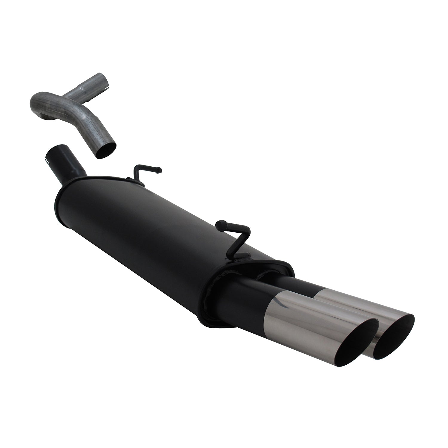 Échappement arrière sport Novus pour Seat Ibiza 6L 2x76mm MS-Design avec ABE