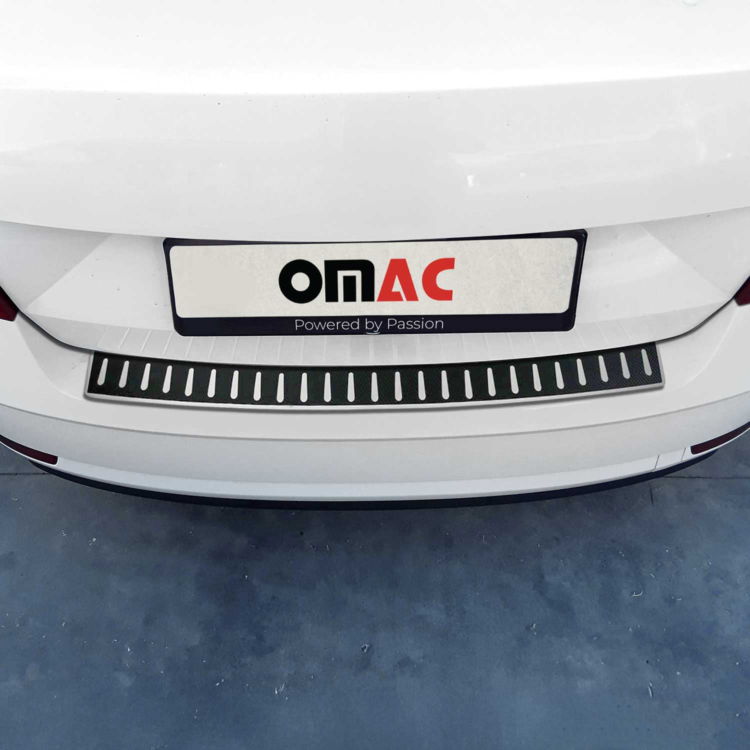Protection de Pare-Chocs pour Skoda Octavia III Break 2013-2019 Inox carbone