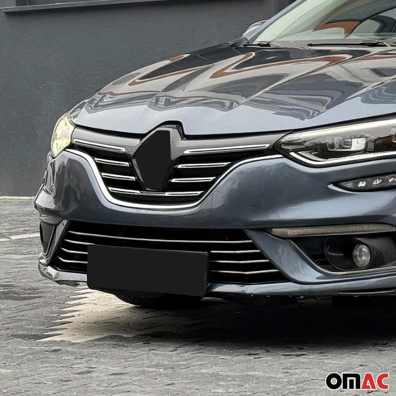 Grille de calendre pour Renault Megane IV 2015-2025 Inox 5 portes 7x