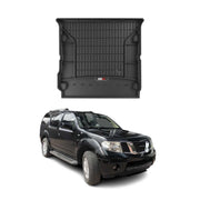 Tapis De Coffre pour Nissan Pathfinder 2005-2012 TPE Noir 1 Pcs