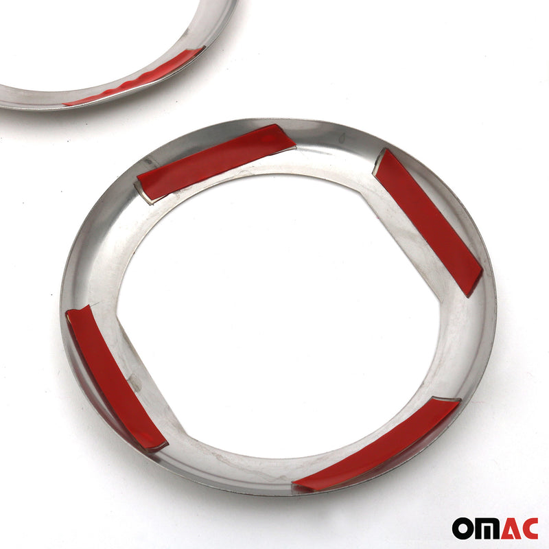 Grilles d'Aération pour Iveco Daily 2011-2014 inox Chromé 4 Pcs