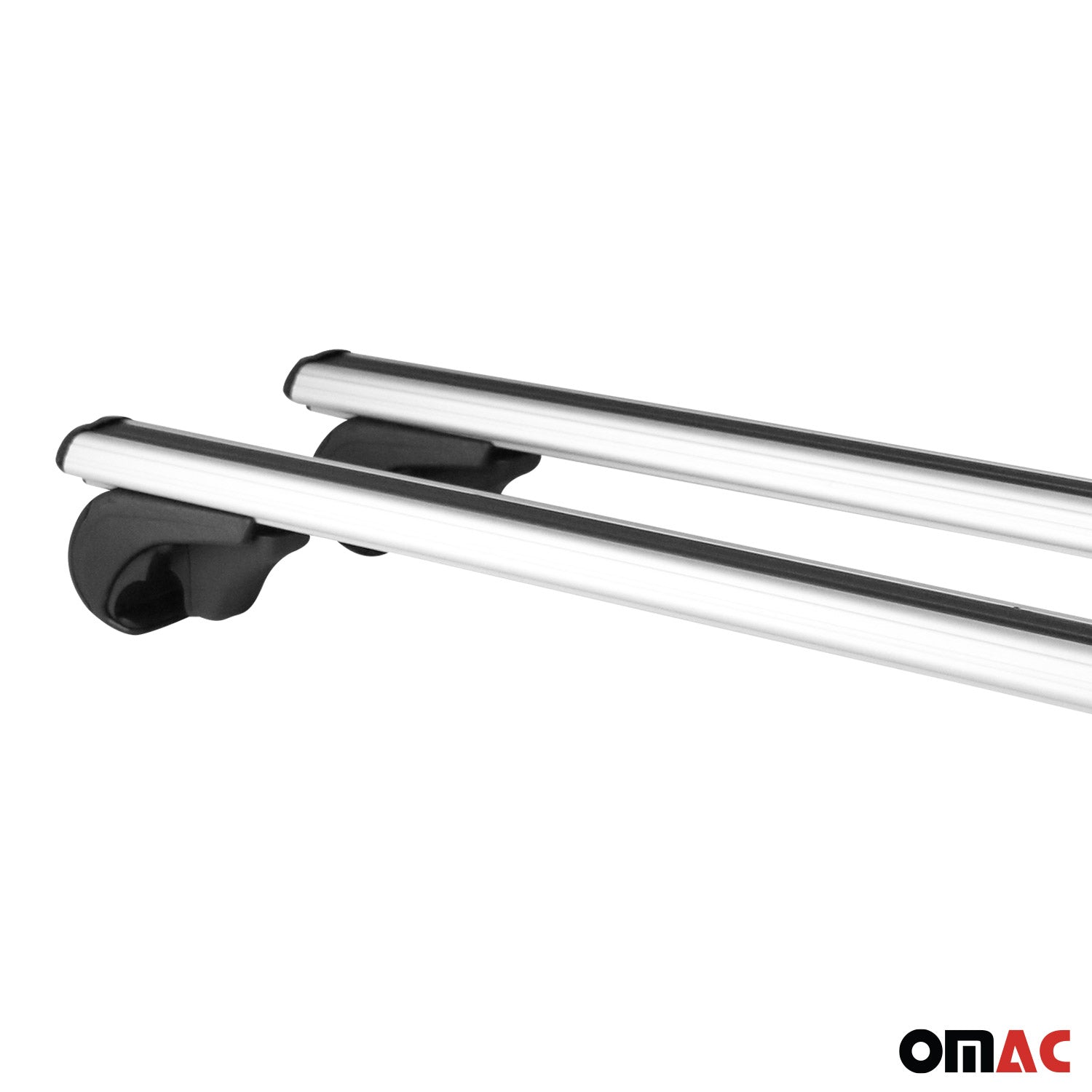 Barres de toit Transversales pour MG 5 EV 2017-2026 Aluminium Argent