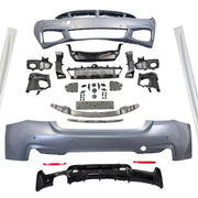 JOM Kit Pare-chocs pour BMW F36 Gran Coupé 2014–17 MT VA/HA (PDC/SRA) Seitenschweller