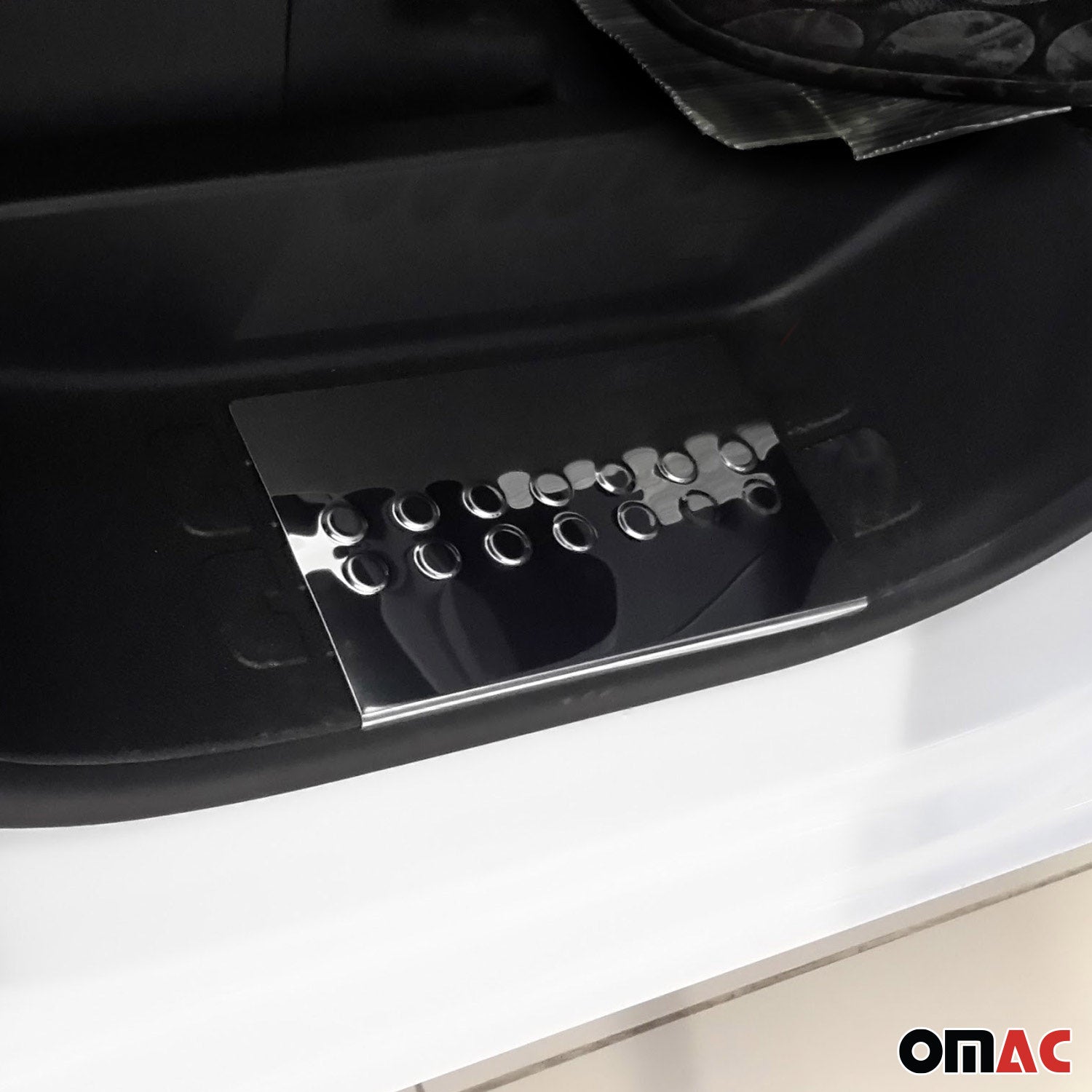 Couverture de Seuil de porte pour Renault Master 2010-2024 acier inox chromé 2x
