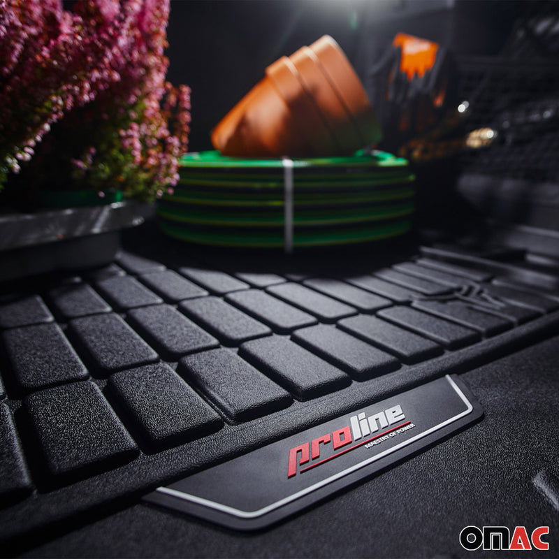 OMAC Tapis de Coffre pour Mercedes Classe E W212 2009-2016 TPE Noir