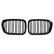 JOM Calandre pour BMW Série 3 E46 4-Portes 1998-2001 ABS Noir Brillant