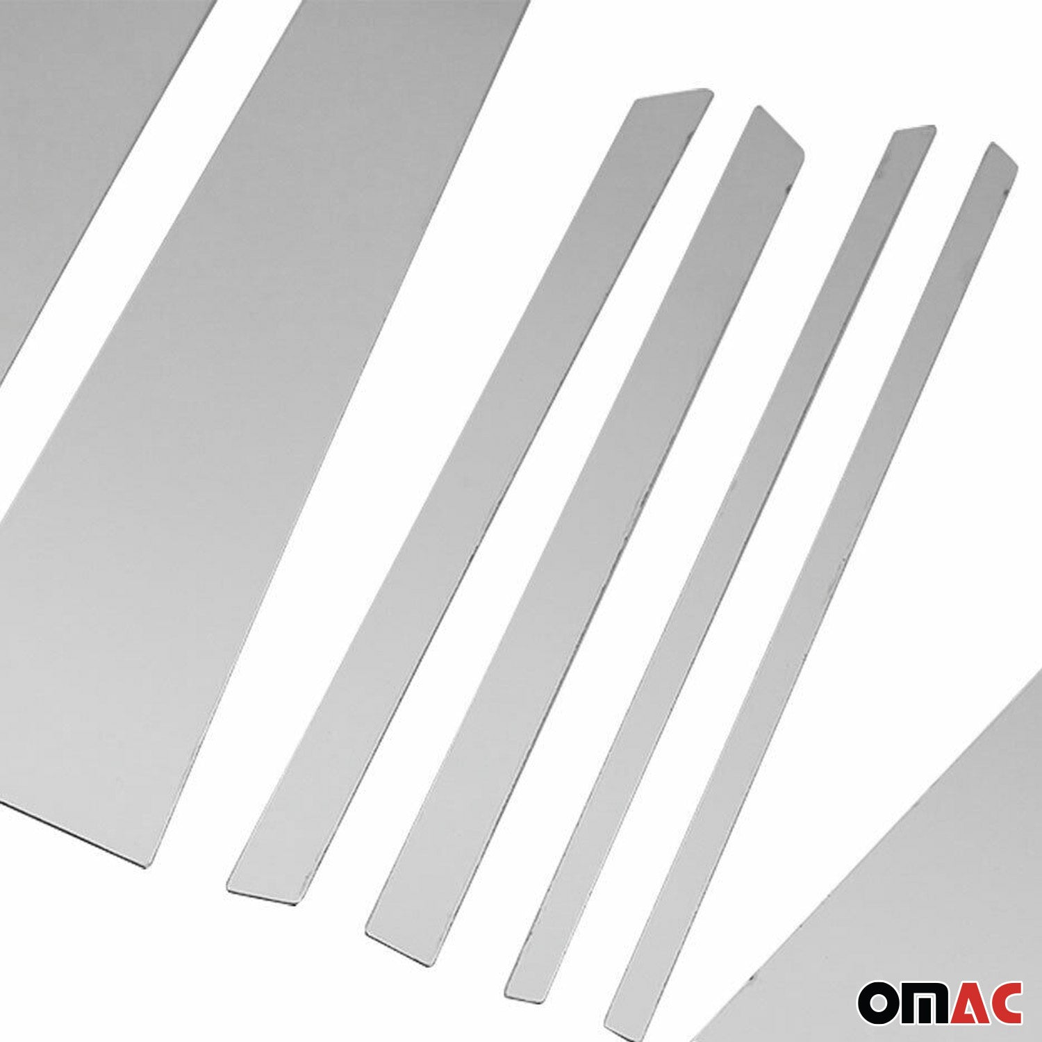 Couverture Garniture de pilier B pour Seat Ibiza 2017-2020 en acier inox 10 Pcs