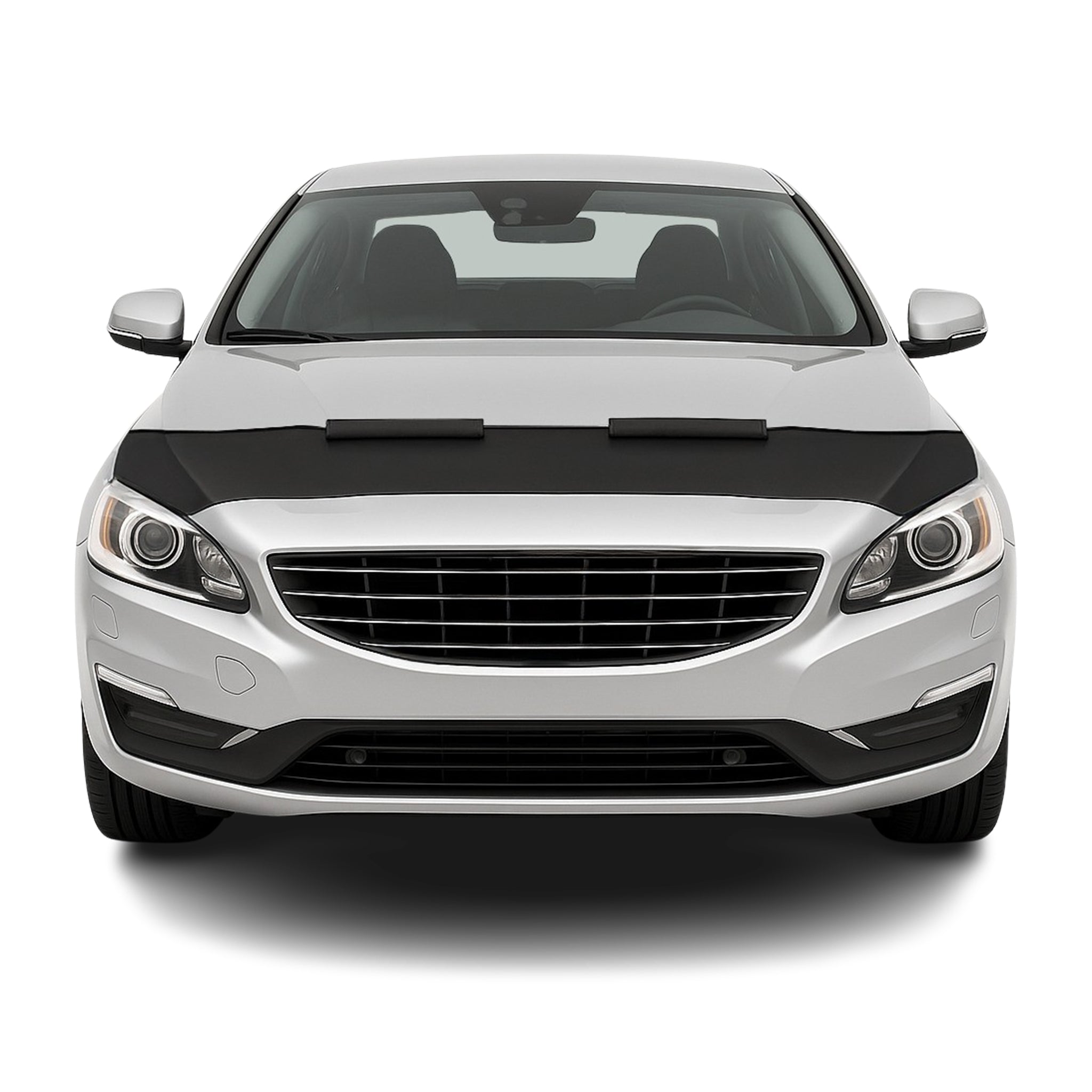 Protège Capot pour Volvo S60 2014-2018 Masque de voiture vinyle Noir