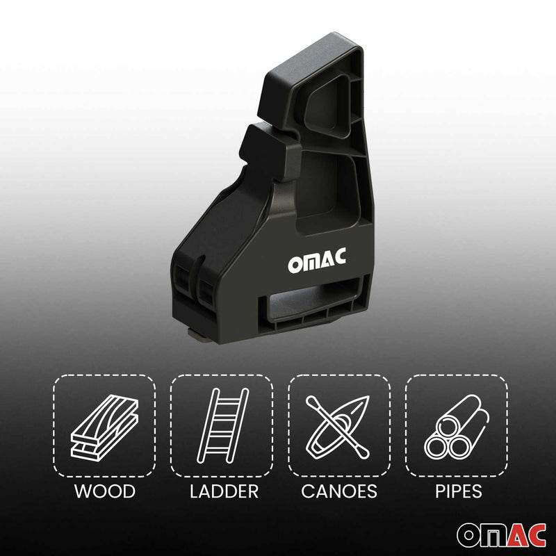 Butée Cale de chargement réglable a Verrouillage Facile pour porte-bagages 4Pcs