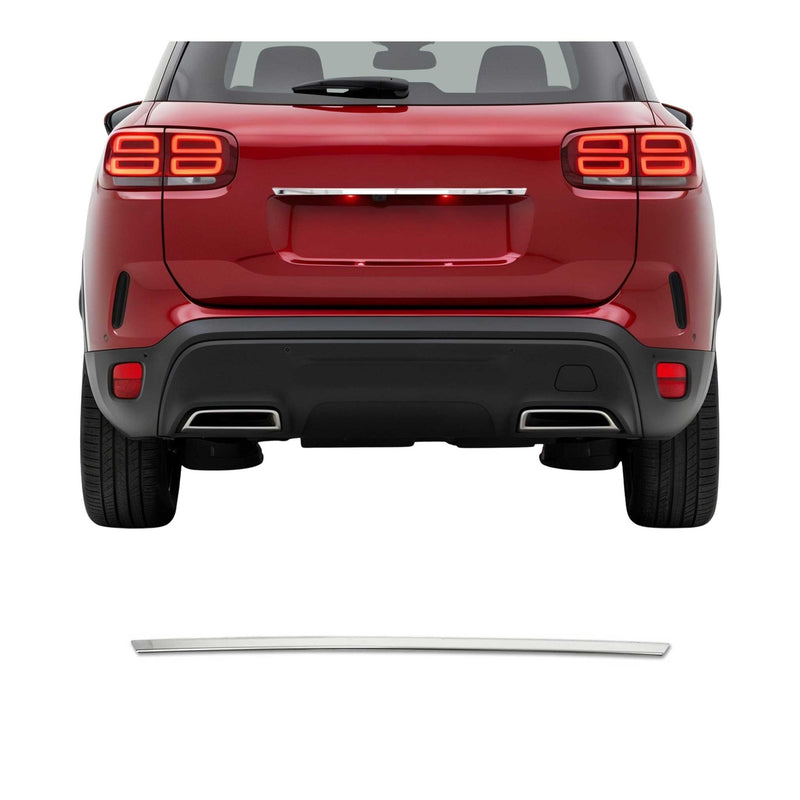 Poignée de Coffre Arrière pour Citroen C5 Aircross 2019-2025 acier inox chromé