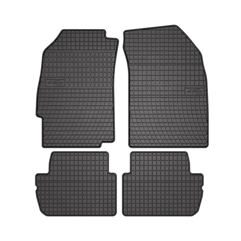 Tapis de Sol pour Chevrolet Spark 2009-2015 Caoutchouc Noir