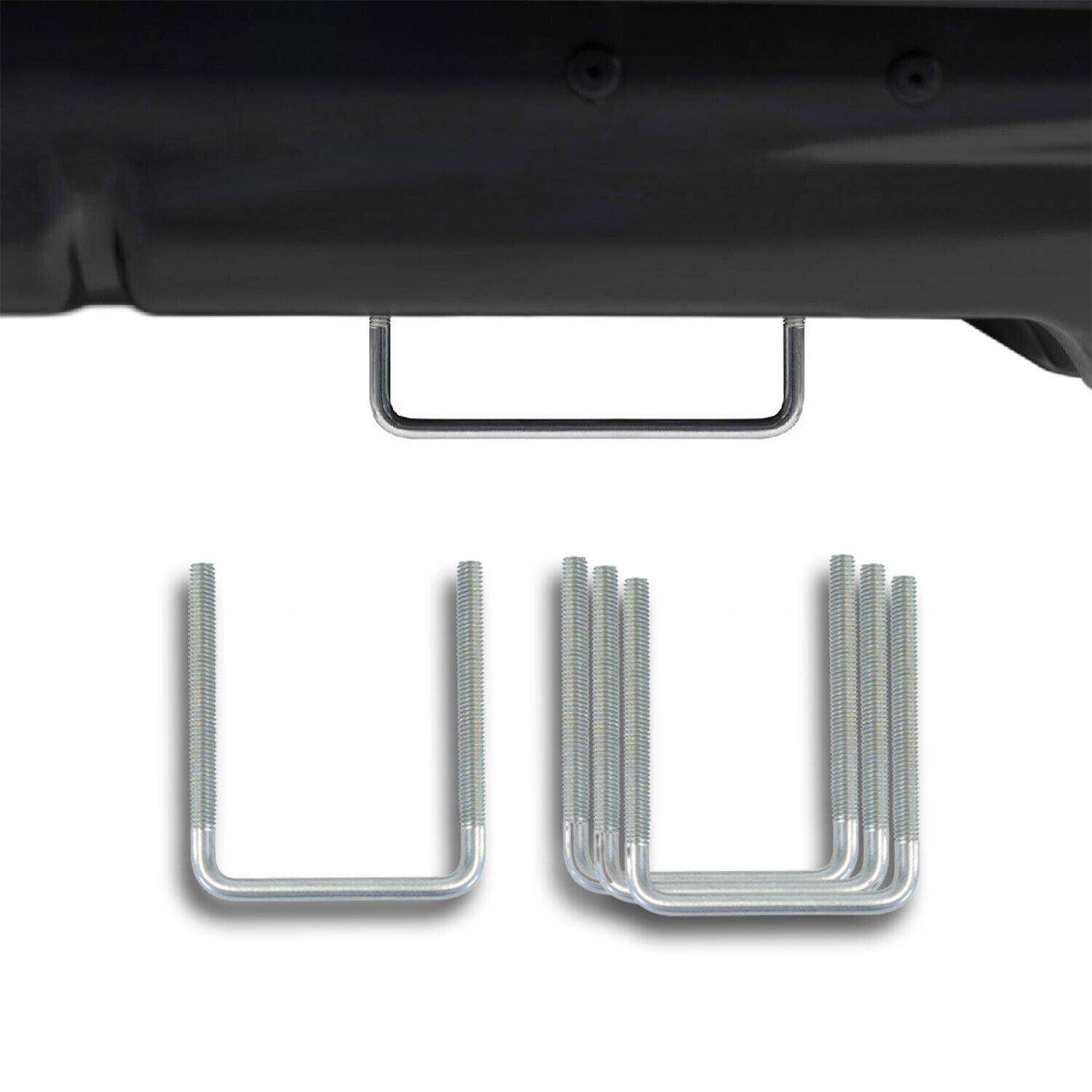 Menabo U-Fixation Kit U-étrier 80mm - pour coffre de toit boîte de toit