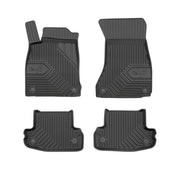Tapis de Sol de Voiture pour Audi A5 Coupé F5 2016-2024 TPE Imperméable 4Pcs