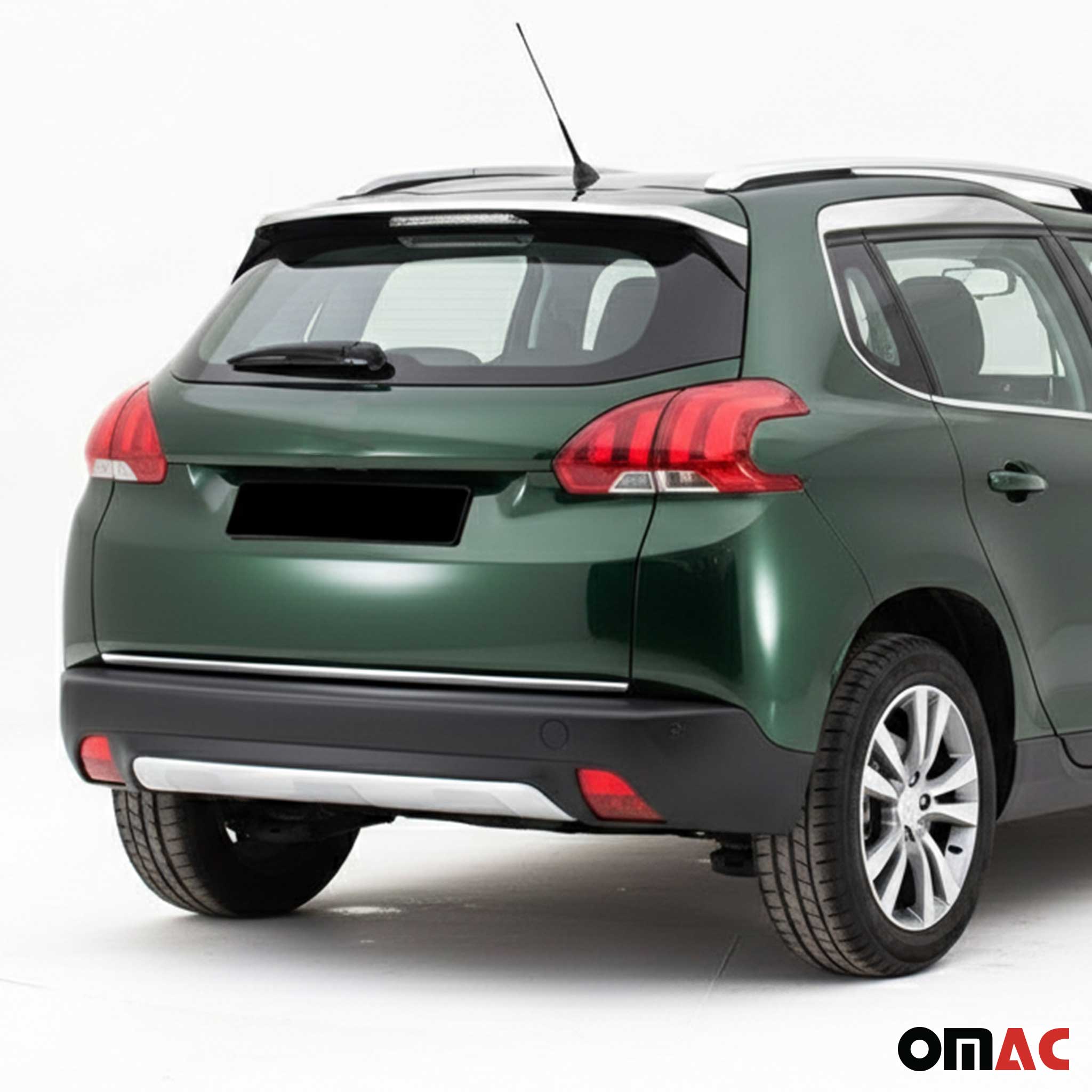 Garniture de Hayon Coffre pour Peugeot 2008 2013-2019 acier inox