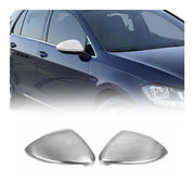 Coques de Rétroviseurs pour VW Golf 7 2012-2019 en Acier Argent