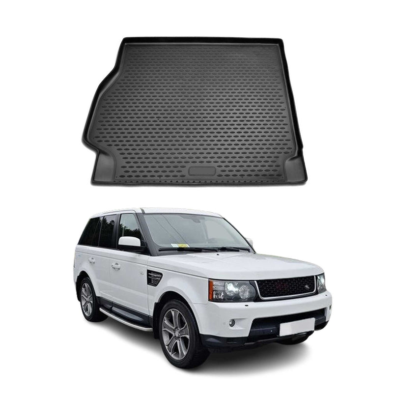 Tapis de Coffre pour Land Rover Range Rover Sport 2005-2013 caoutchouc 3D Noir