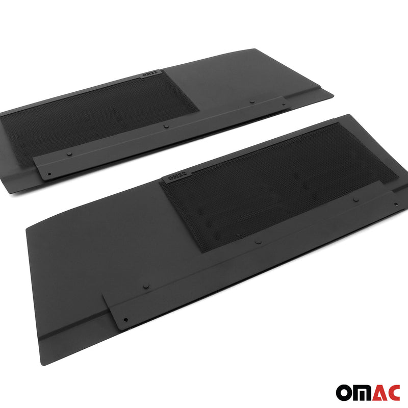 Garniture de Fenêtre pour Iveco Daily 2014-2022 2Pcs Noir