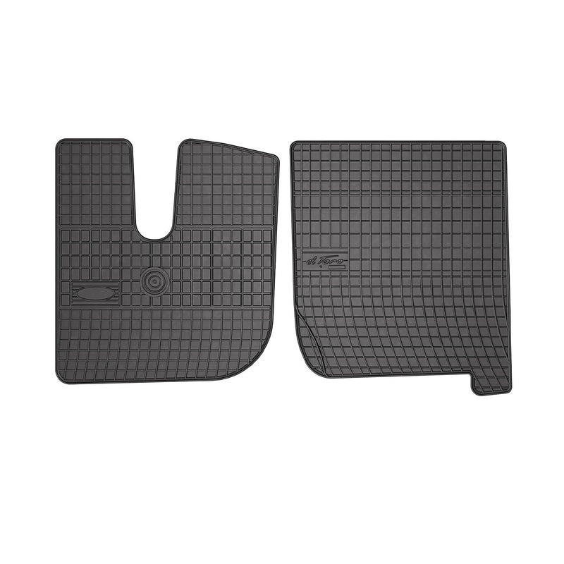 Tapis de Sol pour Iveco Stralis 2002-2019 Caoutchouc Noir