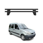Menabo Barres de toit Transversales pour Renault Kangoo Express 1998-2008 Noir