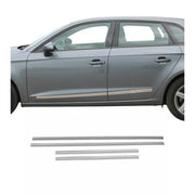 Baguette protection latérale de porte pour Volvo XC60 2009-2017 inox Chromé 4x