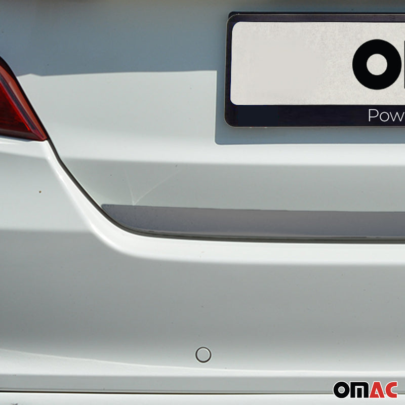 Garniture de Hayon Coffre pour Fiat Tipo 2016-2025 Berline acier inox foncé