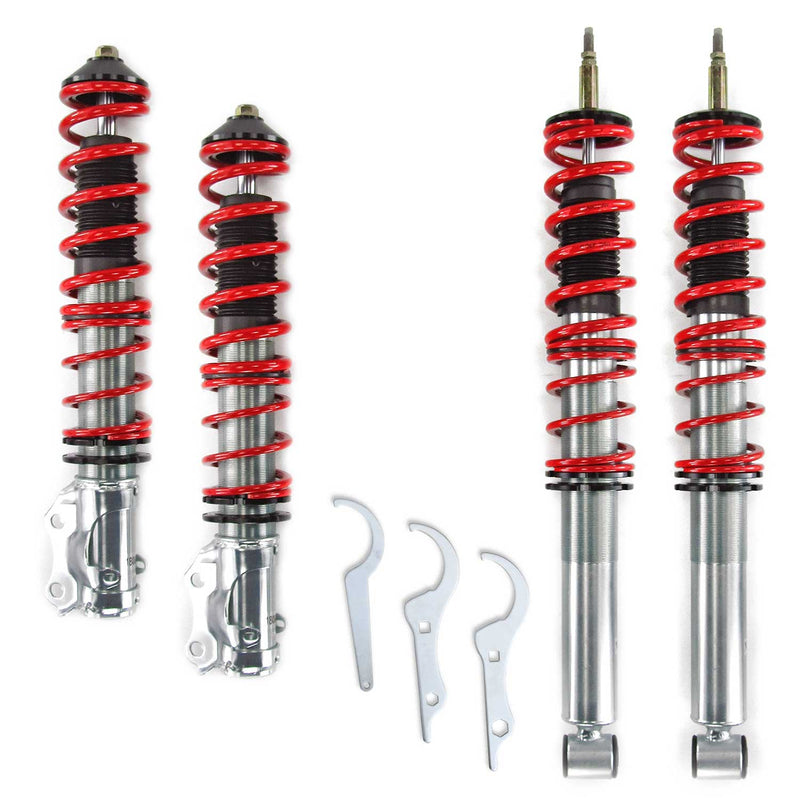 Kit Suspension+Amortisseurs combiné RedLine pour VW Golf 3 Vento Cabrio 1EXO VR6
