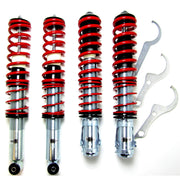 JOM Redline Combinés Filetés pour VW Polo 6N inkl. Variant-Modelle 1994-1999