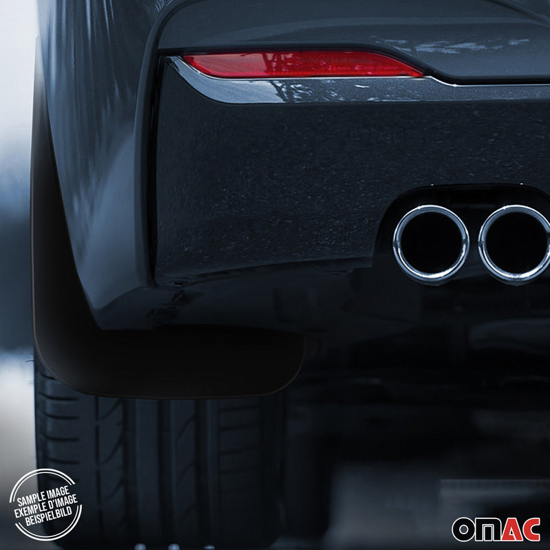 Bavettes Garde Boue pour Jeep Grand Cherokee WK 2010-2014 Avant &Arrière Noir 4x