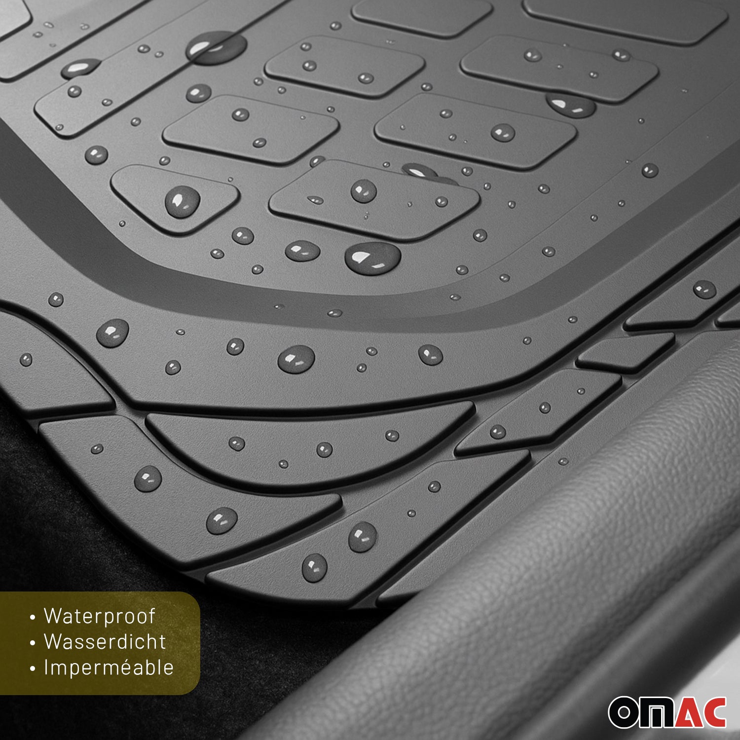 Tapis de sol pour Hummer H3 antidérapants et toutes saisons 4 Pcs