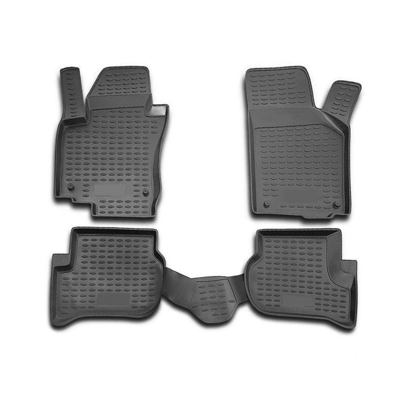 Tapis de Sol pour VW Golf 2004-2014 TPE Noir