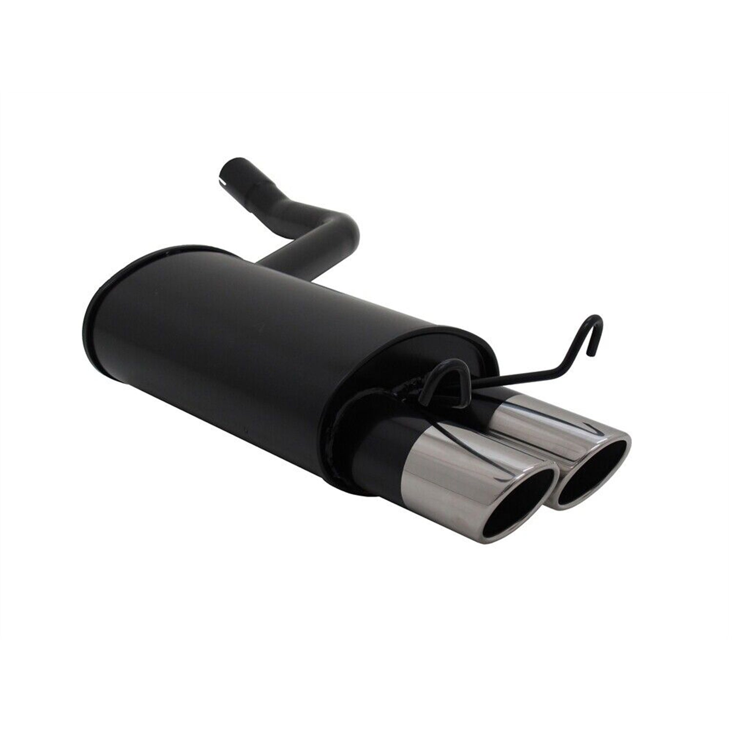 Échappement arrière sport Novus pour Mercedes 190 W201 2x76mm SR-Design avec ABE
