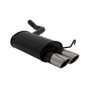 Échappement arrière sport Novus pour Mercedes 190 W201 2x76mm SR-Design avec ABE