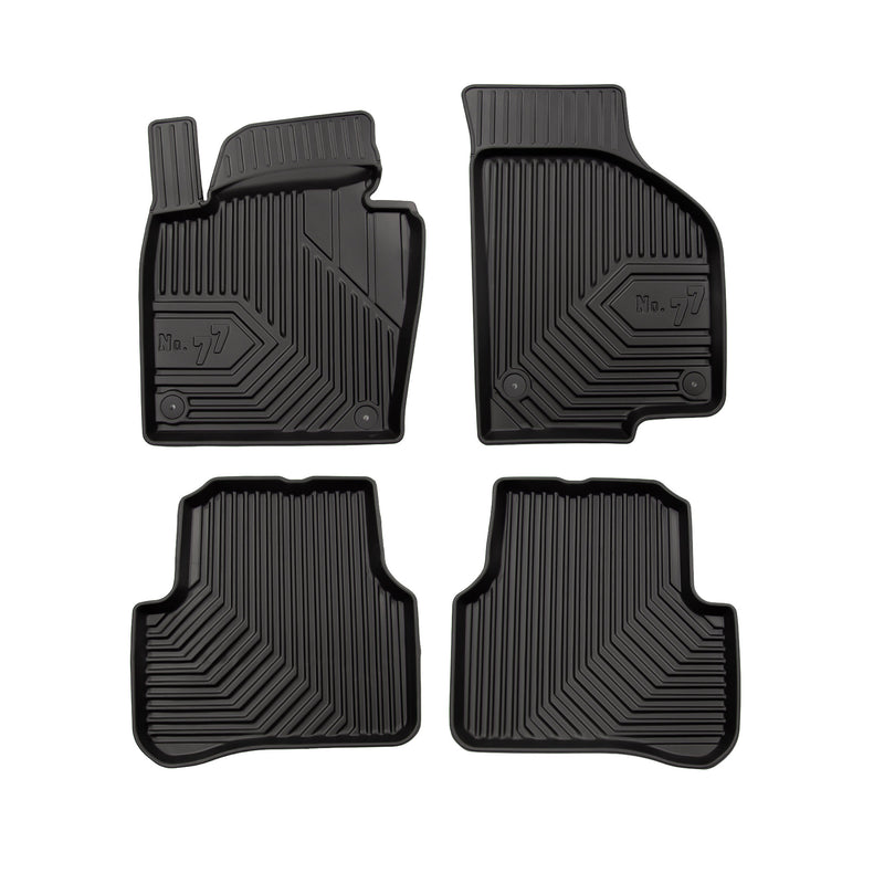 Tapis de Sol de Voiture pour VW Passat CC 2008-2012 / CC 2012-2016 TPE Noir 4Pcs